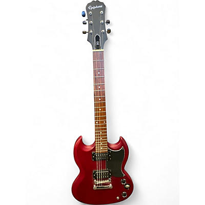 Used Epiphone SG Cherry Solid Body Electric Guitar