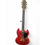 Used Epiphone SG Cherry Solid Body Electric Guitar Cherry