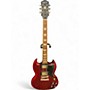 Used Epiphone SG Cherry Solid Body Electric Guitar Cherry