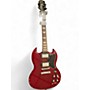 Used Epiphone SG Cherry Solid Body Electric Guitar Cherry