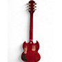 Used Epiphone SG Cherry Solid Body Electric Guitar Cherry