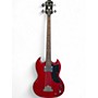 Used Epiphone SG Chrome Red Solid Body Electric Guitar Chrome Red