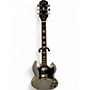 Used Epiphone SG Chrome Silver Solid Body Electric Guitar Chrome Silver