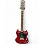 Used Epiphone SG Classic P-90 Satin Red Solid Body Electric Guitar Satin Red