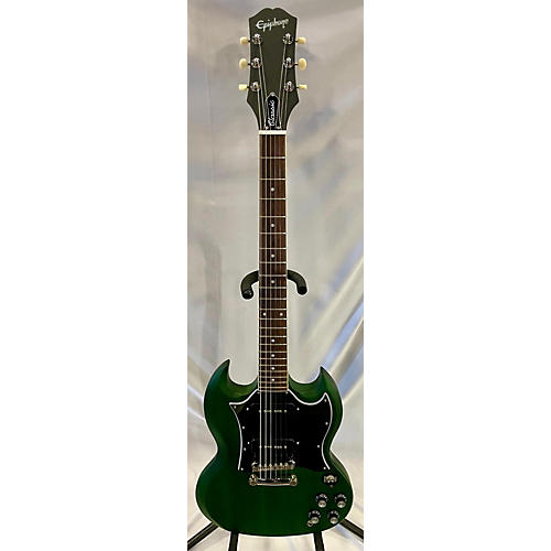 Epiphone Used Epiphone SG Classic Solid Body Electric Guitar Worn Green