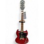 Used Epiphone SG Classic Worn Cherry Solid Body Electric Guitar Worn Cherry