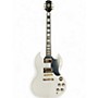 Used Epiphone SG Custom Alpine White Solid Body Electric Guitar Alpine White