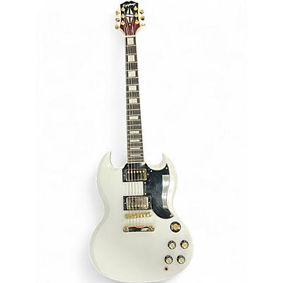Used Epiphone SG Custom Alpine White Solid Body Electric Guitar