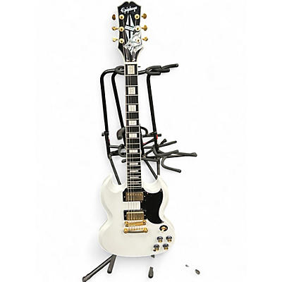 Used Epiphone SG Custom Alpine White Solid Body Electric Guitar