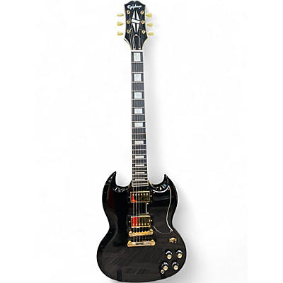 Used Epiphone SG Custom Black Solid Body Electric Guitar