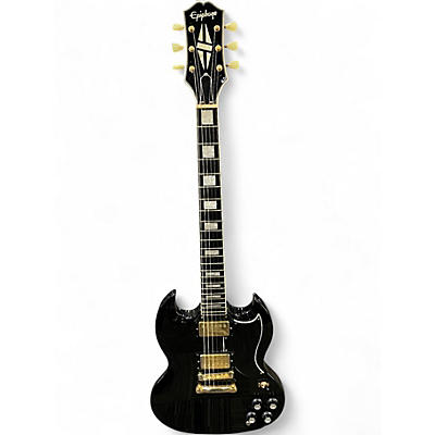 Used Epiphone SG Custom Ebony Solid Body Electric Guitar