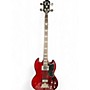 Used Epiphone Used Epiphone SG E1 BASS Cherry Electric Bass Guitar Cherry