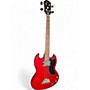 Used Epiphone Used Epiphone SG E1 Cherry Electric Bass Guitar Cherry