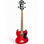Used Epiphone SG E1 Cherry Electric Bass Guitar Cherry