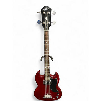 Used Epiphone SG E1 Electric Bass Cherry Electric Bass Guitar