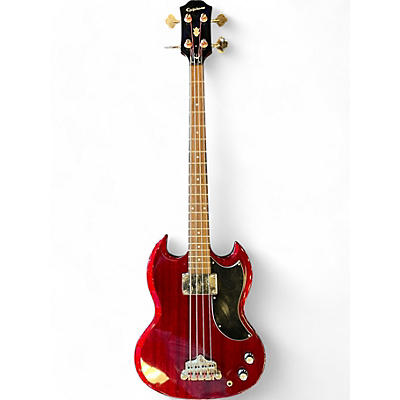 Used Epiphone SG E1 RED Electric Bass Guitar