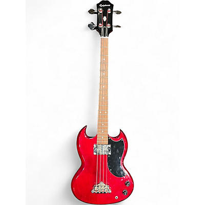 Used Epiphone SG E1 RED Electric Bass Guitar