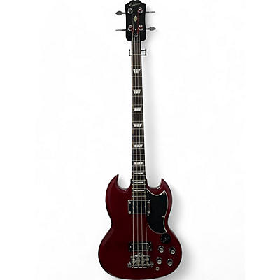 Epiphone Used Epiphone SG EB-3 Cherry Electric Bass Guitar