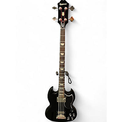 Epiphone Used Epiphone SG EB-3 Ebony Electric Bass Guitar