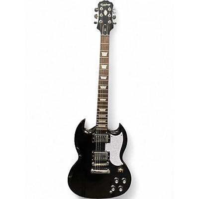 Used Epiphone SG Ebony Solid Body Electric Guitar