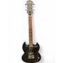 Used Epiphone SG Ebony Solid Body Electric Guitar Ebony