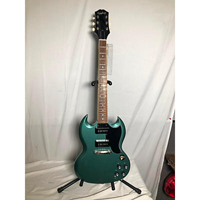 Epiphone Used Epiphone SG Emerald Green Solid Body Electric Guitar