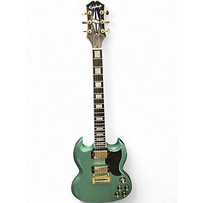 Used Epiphone SG Emerald Green Solid Body Electric Guitar