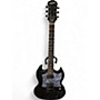 Used Epiphone SG G310 Black Solid Body Electric Guitar Black