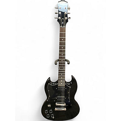Used Epiphone SG G310 Left Handed Black Solid Body Electric Guitar