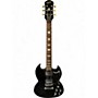Used Epiphone SG G400 Black Solid Body Electric Guitar Black