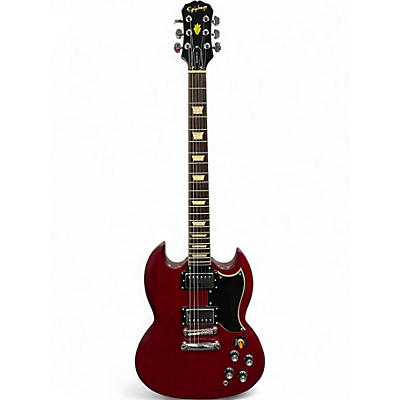 Used Epiphone SG G400 Wine Red Solid Body Electric Guitar