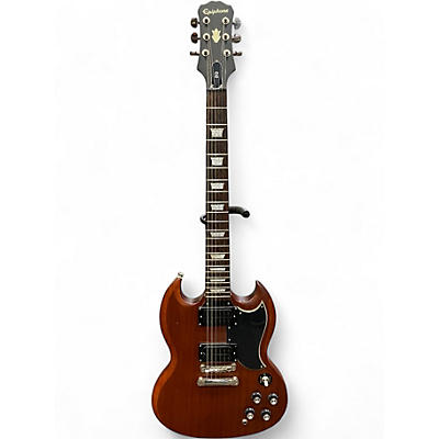 Used Epiphone SG G400 Worn Brown Solid Body Electric Guitar