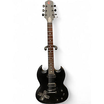 Used Epiphone SG GOTH PIERCED SPECIAL EDITION Black Solid Body Electric Guitar