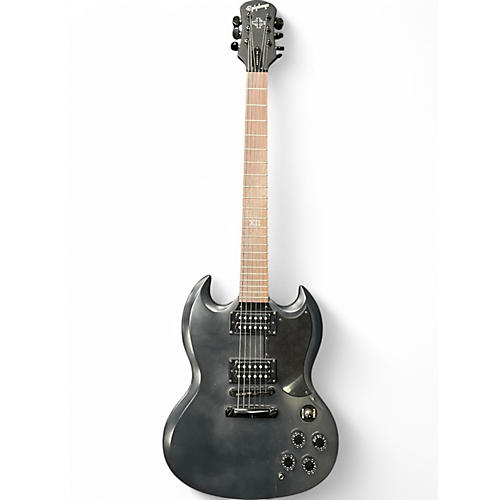 Used Epiphone SG GOTHIC Black Solid Body Electric Guitar Black