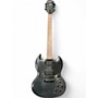 Used Epiphone SG GOTHIC Black Solid Body Electric Guitar Black