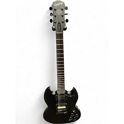 Used Epiphone SG Goth G400 Black Solid Body Electric Guitar