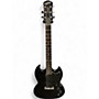 Used Epiphone SG Junior Black Solid Body Electric Guitar Black