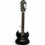 Used Epiphone SG Junior Black Solid Body Electric Guitar Black