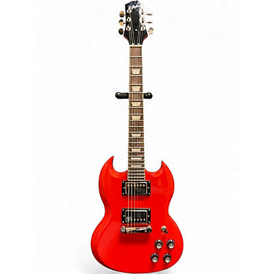 Used Epiphone SG Junior Dakota Red Solid Body Electric Guitar