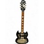 Used Epiphone SG Limited Edition Custom Shop Silver Burst Solid Body Electric Guitar Silver Burst