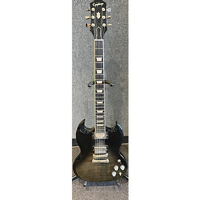 Epiphone Used Epiphone SG MODERN FIGURED TRANS BLACK FADE Solid Body Electric Guitar