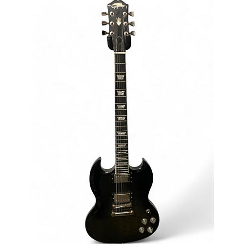 Epiphone Used Epiphone SG MODERN Trans Black Solid Body Electric Guitar Trans Black