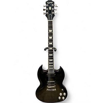 Used Epiphone SG MODERN Trans Black Solid Body Electric Guitar