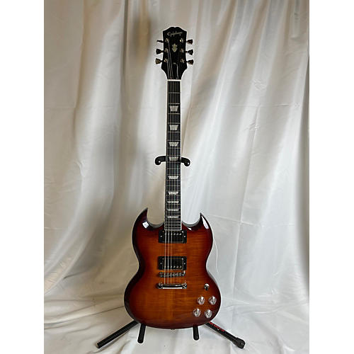 Epiphone Used Epiphone SG Modern Figured Mojave Burst Solid Body Electric Guitar Mojave Burst