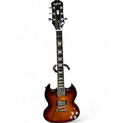 Used Epiphone SG Modern Figured Mojave Burst Solid Body Electric Guitar