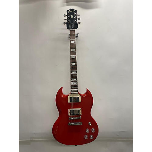 Epiphone Used Epiphone SG Muse Red Solid Body Electric Guitar Red