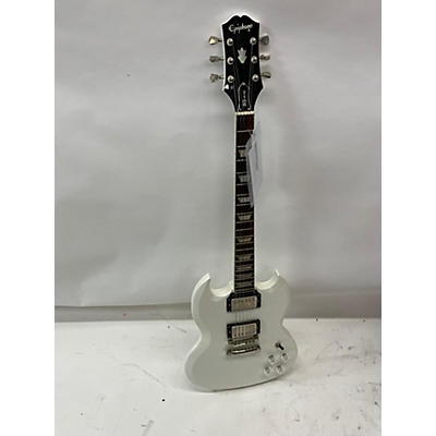 Epiphone Used Epiphone SG Muse White Solid Body Electric Guitar