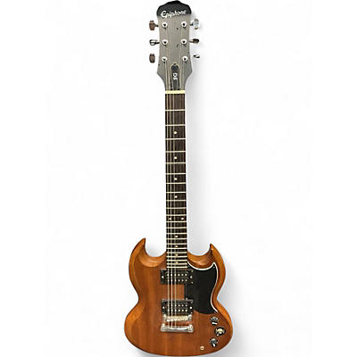 Used Epiphone SG Natural Solid Body Electric Guitar