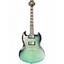Used Epiphone SG PROPHECY Green Solid Body Electric Guitar Green