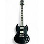 Used Epiphone SG Pro Black Solid Body Electric Guitar Black